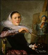 Judith leyster, Judith Leyster self portrait